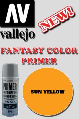 VALLEJO FANTASY COLOR GRUNDIERUNG SUN YELLOW 28018 FARBEN VALLEJO