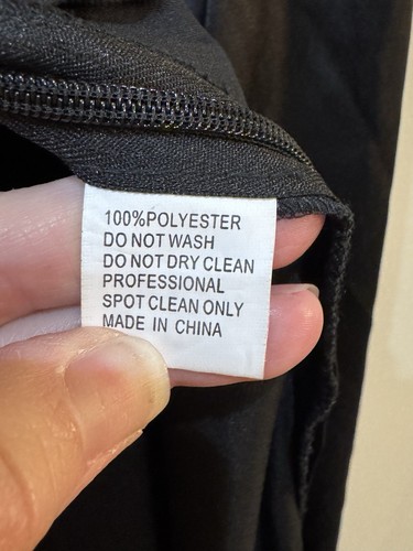 Mac Duggal Black High Low One Shoulder Gown | Size 8 Satin Cocktail Formal - Bild 6 von 10