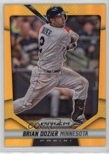 2014 Panini Prizm Gold Prizm /10 Brian Dozier #86