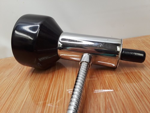 Vintage Desk Lamp Black & Chrome Flexable Gooseneck 40w New Bulb Included - Picture 12 of 19
