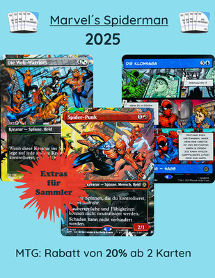 Magic MTG | SPM | Marvel's Spider-Man | Extras | Auswahl | DE NM