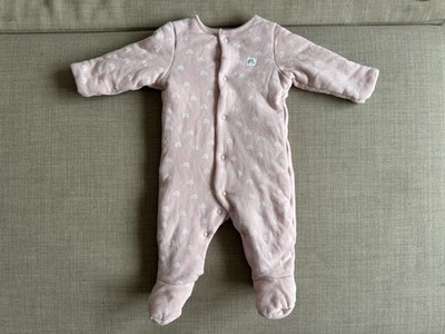 Baby Tu Pink Padded Sleepsuit 3 6 Months TOG 2.5 New Washed Once
