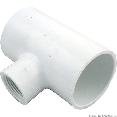 Tee, Reducing, 2'' Slip x 2'' Slip x 1'' Female Pipe Thread