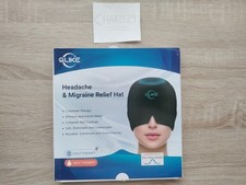 Heat Cold Therapy Hat for Headache Migraine Relief 360-degree Coverage