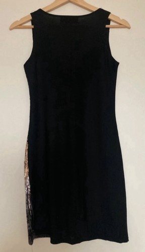 Sparkly gold silver black sequin mini dress - Oh my love (Topshop) - Size S - Picture 2 of 4