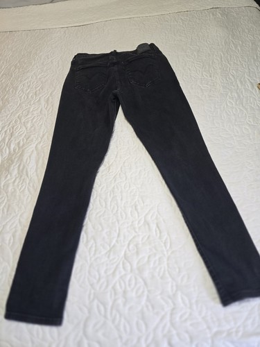 Jens ajustados negros de tiro alto Levi's 721 talla 32 - Imagen 2 de 12