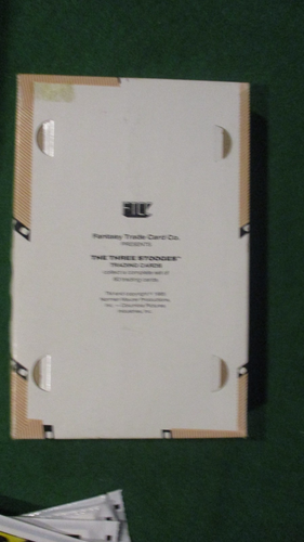 THREE STOOGES TRADING CARDS 1ST SERIES 1985 FTCC 10 SEALED PACKS + DISPLAY BOX - Bild 5 von 6