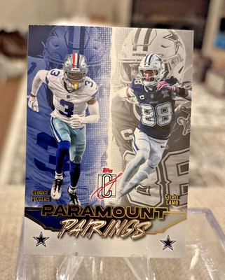 2025 Topps Signature Class Paramount Pairings - Lamb / Pickens #PP-13
