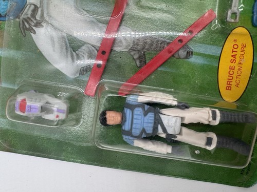 Vtg 1986 M.A.S.K Rescue Mission Adventure Pack Bruce Sato Complete New on Card - Picture 9 of 9