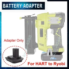 Converter For Hart 20V Battery Adapter to for Ryobi 18V Series Cordless Tools