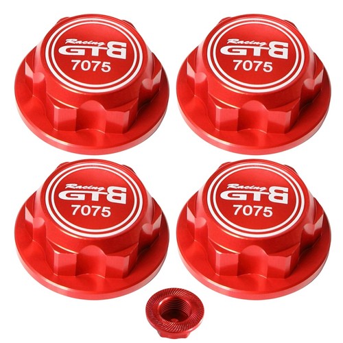 CNC Aluminium 7075 Radmutterkappe für 1/5 RC Auto Losi 5ive T DBXL DBXL-E MTXL Teil - Bild 3 von 4