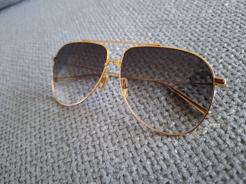 Gafas de sol DITA Artoa 92 DTS160-A-01 brillantes doradas y grises degradadas lentes 61-12 - Imagen 5 de 7