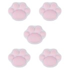  5pcs Comfortable Cat Paw Mouse Wrist Rest Softer Silicone Mouse Wrist Rest for