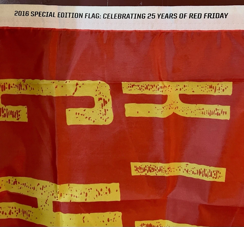 Kansas City Chiefs Red Friday Flag III Oficial NFL Licencia 2016 CHIEFS KINGDOM Foto 2 de 4