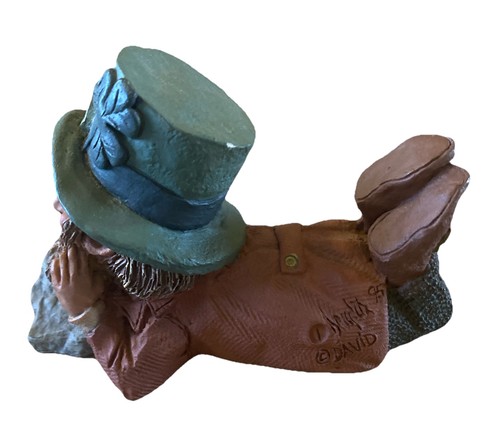 VTG 1995 Declan's Finnians DATHIE LEPRECHAUN Figurine #44427 Signed & Numbered 1 - Picture 3 of 10