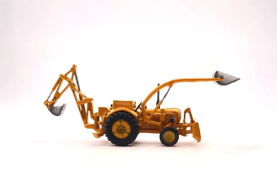 KUSSMAUL Porsche Diesel Super B308 (1958-1961) Traktor, Baggerlader 1:160 (N) - Bild 4 von 4