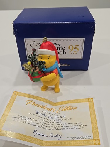 WINNIE THE POOH President's Edition Ornamente - Early Moments Grolier - Bild 1 von 7
