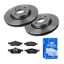 ATE BREMSSCHEIBEN Ø278MM + BREMSBELÄGE VORNE FÜR FORD MONDEO II FORD