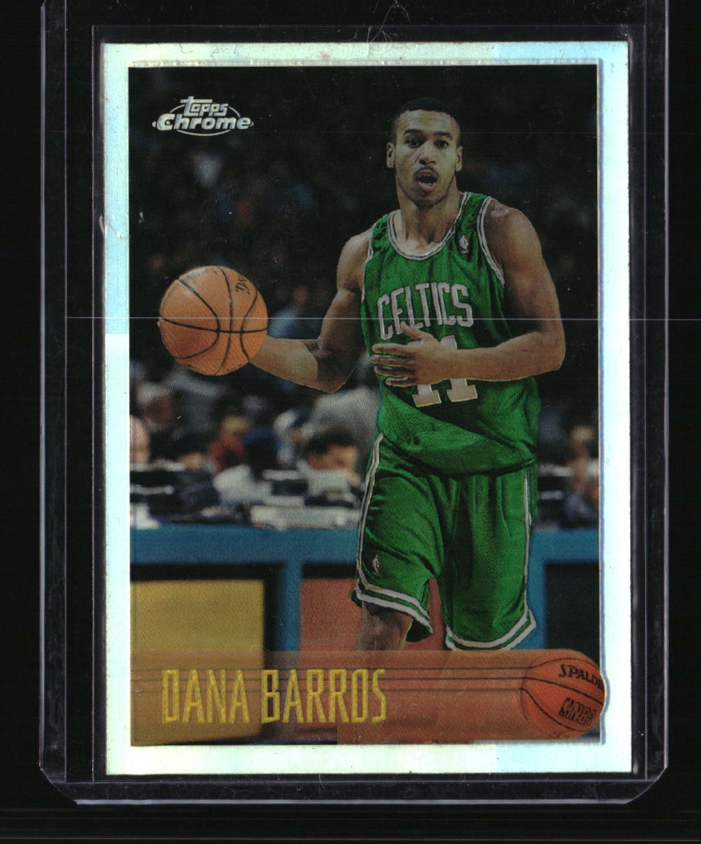1996-97 Topps Chrome #159R Dana Barros Refractors
