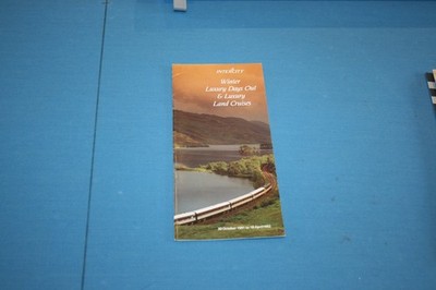 BR Intercity - Leaflet Guide Luxury Land Cruises  1991-92