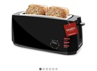 Long Slot 4 Slice Toaster, Reheat 6 Toast Settings, Defrost, Cancel Functions...