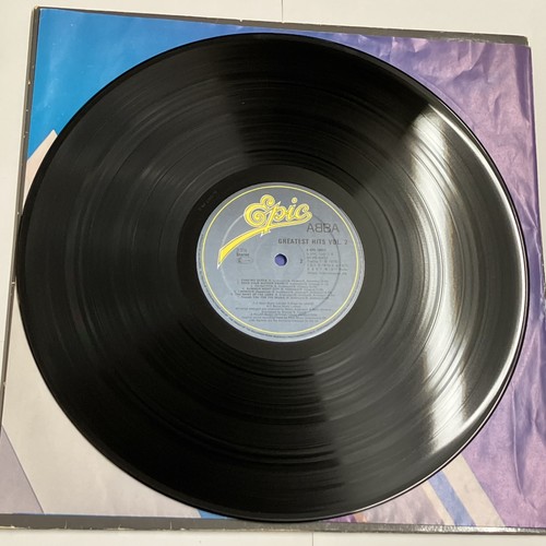 ABBA – Greatest Hits Vol. 2 - Epic 12" Vinyl LP EPC 10017 Netherlands Pressing - Picture 8 of 8