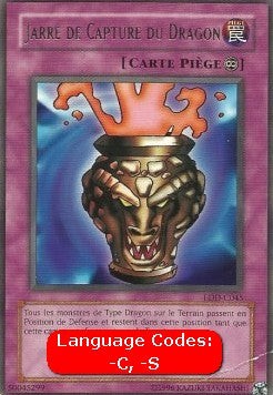 YuGiOh Dragon Capture Jar (V.2) LDD-SP045 Rare Spanisch NM 1st - Bild 1 von 2