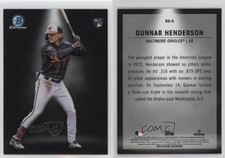 2023 Bowman Bowman Spotlights Gunnar Henderson #BS-5 Rookie RC