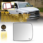 Mirror Glass Driver Left Side Heated 68067727AA for 2011-2018 Ram 1500 2500 3500
