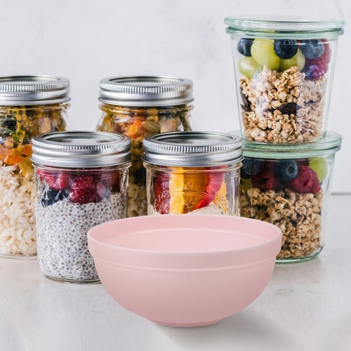 Juego de 6 tazones de arroz para el hogar tazones de comida para niños preparación cereal - Imagen 2 de 12