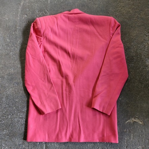 Vintage Classiques Entier Blazer Size S Pink Wool Crest Made in Japan Suit - Picture 4 of 13
