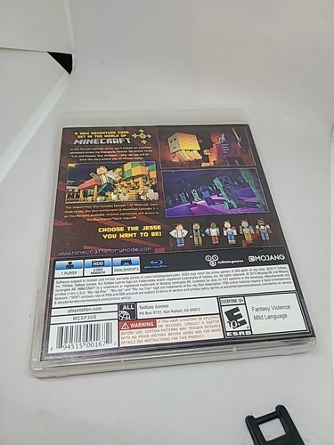 Minecraft Story Mode Season Pass Disc Sony PlayStation 3 PS3 No Manual - Picture 6 of 7