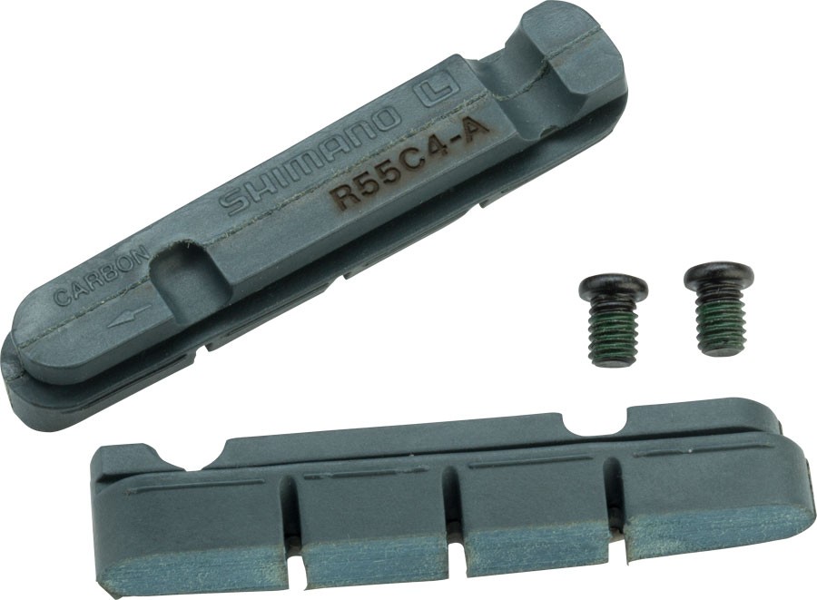 Pack of 2 Shimano R55C4-A Road Brake Pads Cartridge Inserts for Carbon Rims Pair