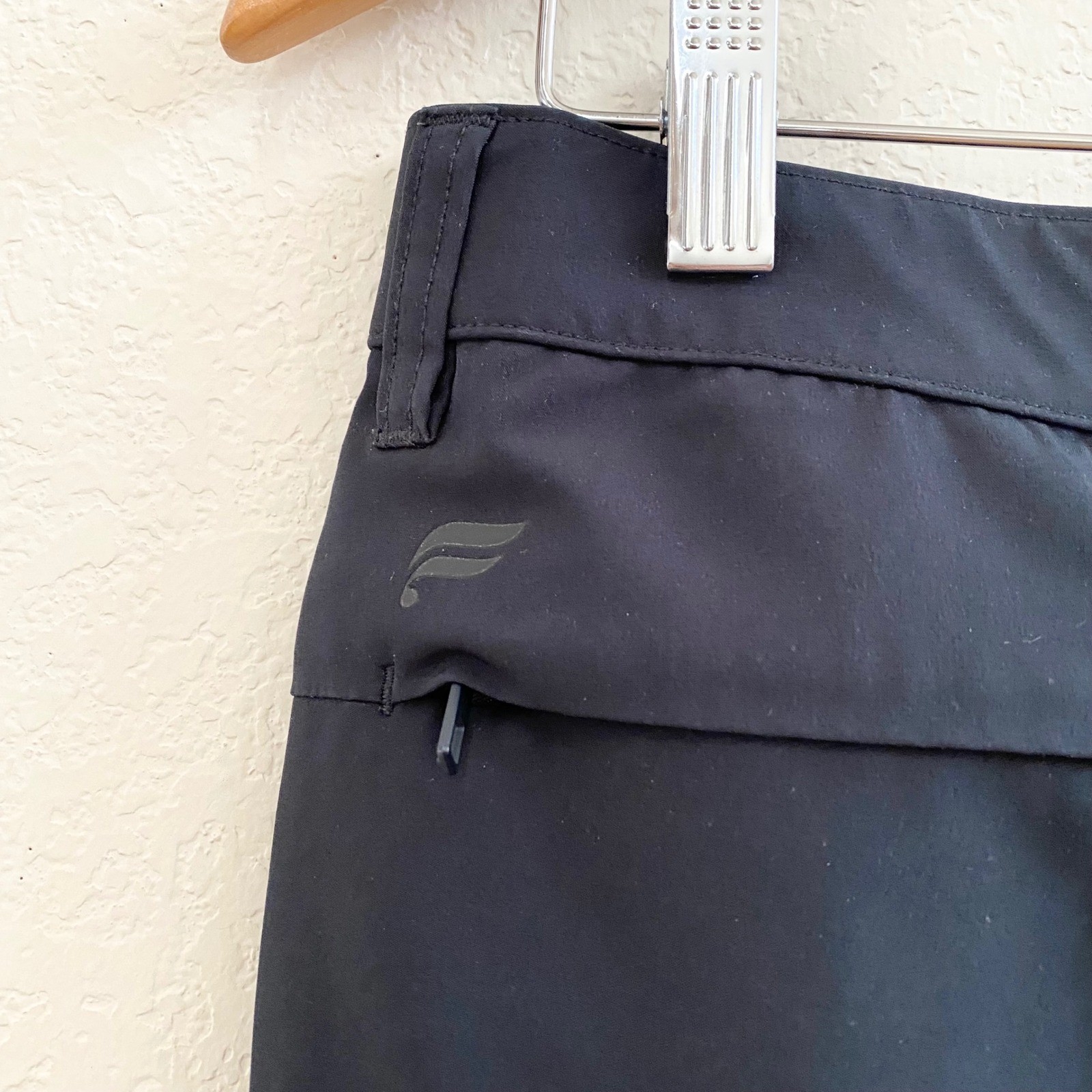 Fabletics Men's Black Performance Pants 33x32 Zip… - image 5