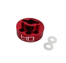 Hot Racing AON2502 Aluminum Differential Locker Spool Red : Kraton / Outcast