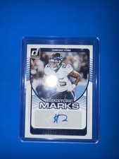 Hassan Haskins Auto 2024 Panini Donruss Signature #SMA-HHA Titans Chargers NFL