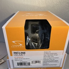 Serfas Incline Enduro Biking Helmet Matte Gray Adult S/M. BRAND New In Box