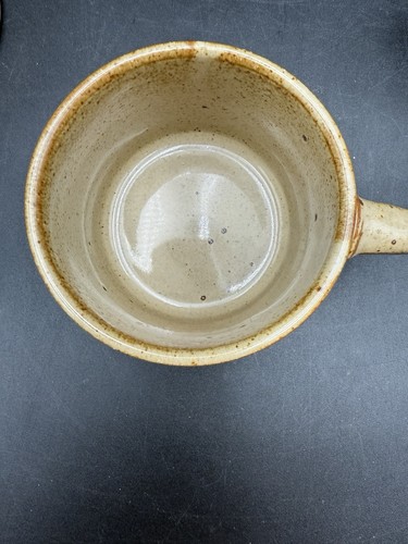 Set of 4 Dansk Niels Refsgaard Coffee Mugs Cups Brown Speckled Glaze - Picture 9 of 14