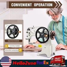 Manual Hand Cobbler Shoe Repair Machine Nylon/Cotton Line Sewing Machine USA