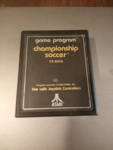 Atari 2600 - Championship Soccer - CX-2616 - Game Cart ONLY - 1980