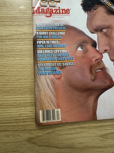WWF Magazine April/May 1987 Hulk Hogan Andre The Giant - Imagen 3 de 8