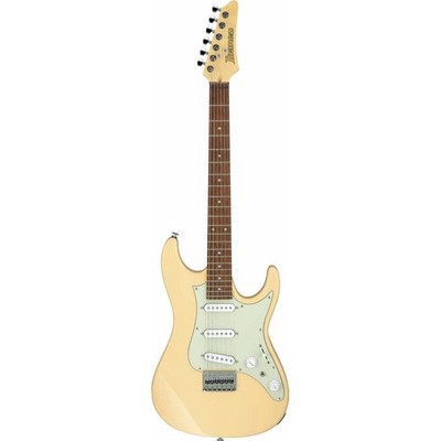 Ibanez AZES Standard Series AZES31 Electric Guitar with S-S-S Pickups, Ivory