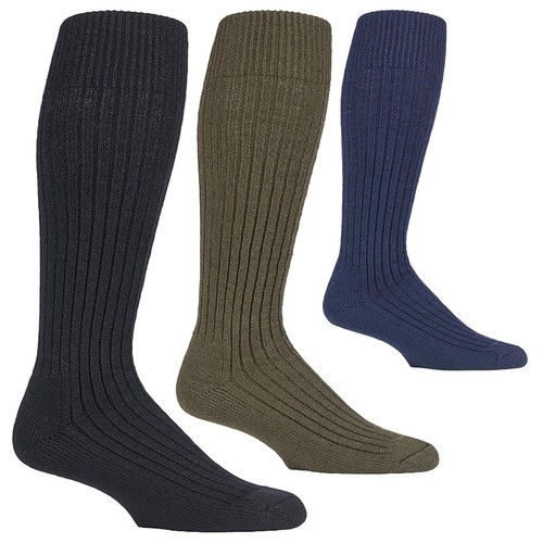 Mens Wool Blend Military Action Army Knee High Boot Socks for Cold Weather - Picture 1 of 8