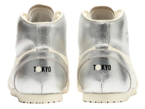 Onitsuka Tiger MEXICO Mid Runner Unisex 1183B577 020 SILVER/CREAM NEW - Picture 6 of 9