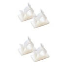  2 Pieces Verstellbare Selbstklebende Kabelclips Kabel-ordnungsclips