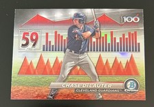 2024🔥Chase Delauter🔥Bowman Chrome- Bowman Scouts Top 100 #BTP-59 (RC)