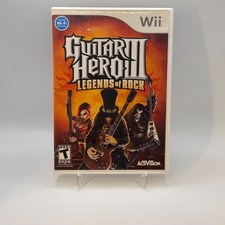 Guitar Hero III Legends of Rock "Not For Resale" (Nintendo Wii 2007) Tested