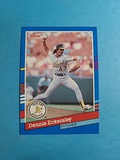 Dennis Eckersley 1991 Donruss Baseball Card # 270 J2496