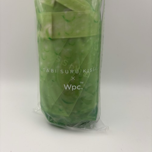 Tabi suru Kissa × Wpc. Creme Soda faltbarer Vinyl Regenschirm grüne Farbe Japan neu - Bild 6 von 11