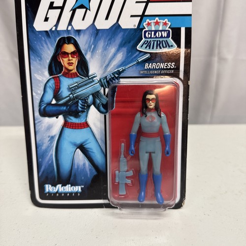Super7 Hasbro G.I. Joe Glow Patrol (3) Cobra Commander Trooper Baroness NUEVO SIN USAR, EN CAJA - Imagen 2 de 6